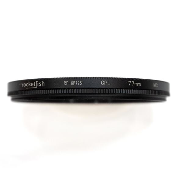 RocketFish 77mm Circular Polarizer Filter (RF-CP77S) - Picture 1 of 4